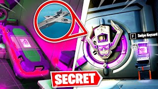 JOUVRE LE COFFREFORT SECRET DE LHELIPORT SUR FORTNITE  LE COFFRE FORT DE GALACTUS  NICK FURY [upl. by Aibonez]