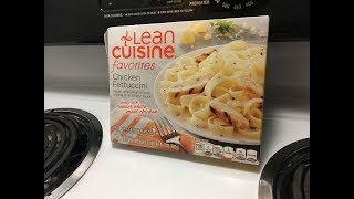 Lean Cuisine Fettucini Alfredo Food Review [upl. by Gosser]