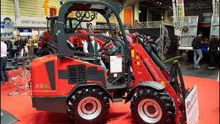 LAMMA Show 2020 Schaffer launches electricpowered 23e pivot steer loader [upl. by Hellman824]