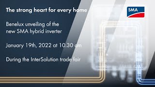 SAVE THE DATE  World premiere and unveiling of the new SMA hybrid inverter [upl. by Market167]