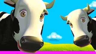 Cows Songs Mix  Kids Songs amp Nursery Rhymes [upl. by Swope]