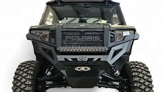 Polaris Xpedition Elektric Offroad Designs Volt Front Bumper [upl. by Ahsaelat478]