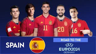 Spain national team Road to the UEFA EURO 2024 [upl. by Sylvanus]