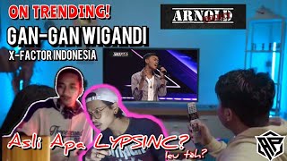 REACTION SUARA UNIK GANGAN WIGANDI XFACTOR INDONESIA 2021 [upl. by Chlo]