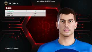 PES 2021 How to create Eduard Sarapiy 🇺🇦 SK Dnipro1 [upl. by Athalla]