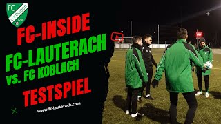 FCLauterach Inside I Testspiel gegen Fc Koblach I Interview Sani Musah [upl. by Ssirk980]