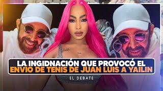 El dominicano se indignó por ser a Yailin la más viral Los Tenis de Yailin  El Debate [upl. by Ardnahs501]