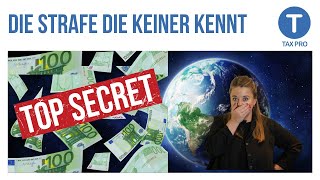 Geld ins Ausland Geld aus dem Ausland Die 30000 € Strafe [upl. by Roze]