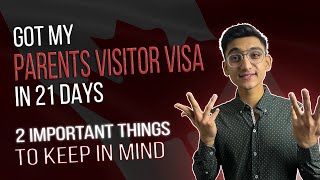 Detail Video From DOCUMENTS To PASSPORT STAMP  Applied On CONVOCATION  CANADA VISITOR VISA [upl. by Groark]