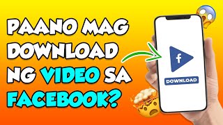 HOW TO DOWNLOAD VIDEOS FROM FACEBOOK 2024 PAANO MAG DOWNLOAD NG VIDEOS SA FACEBOOK 2024 [upl. by Adnilre]