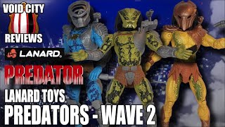 TOY REVIEW Lanard Toys PREDATOR  7in Wave 2 Action Figures [upl. by Isborne]