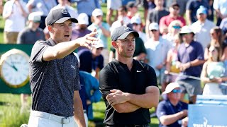 Rory McIlroy and Jordan Spieths awkward relationship before Players Championship debate [upl. by Pironi783]