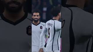 eFootball PES 2021 JUVENTUS VS LIVERPOOL R Goal Scorer Roberto Firmino Celebration Shorts [upl. by Bartlett]