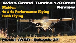 Avios PNF Grand Tundra Plus Sports Model EPO 1700 mm 67quot  Model AV8R Review [upl. by Acenahs]