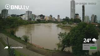 Rio ItajaíAçu 187 metros  Blumenau SC [upl. by Cheung83]