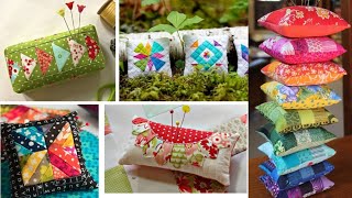 quilted pincushion Patchwork pincushion quilt Patchwork [upl. by Mccarthy]