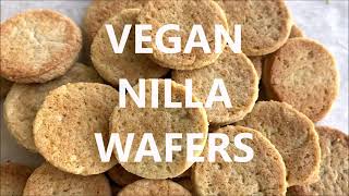 How To Make Vegan Nilla Wafers [upl. by Atrahc72]