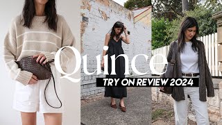 Quince Review Clothing Try On amp Top Ten Pieces to Buy 2024 Affordable Style [upl. by Sundberg]