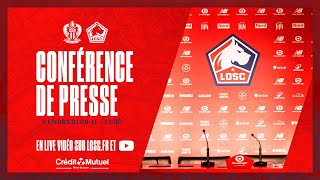 Suivez la conférence de presse avant OGCNLOSC avec le Crédit Mutuel Nord Europe 🎙️ [upl. by Laon]