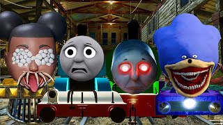 CURSED THOMASTHE SONIC TAPESAMANDAWOOLYSPRUNKI TRAIN CHARLES 3 HEADCHOO CHOO CHARLES 2 [upl. by Betthel169]