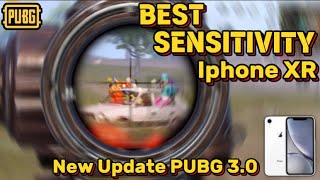 NEW UPDATE 30 🔥 BEST Sensitivity NO RECOIL For IPHONE XR  Sensi PUBG Mobile terbaik 2024 [upl. by Nicolle]