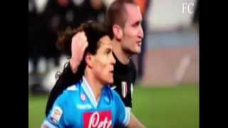 Cavani vs Chiellini and finally fair play [upl. by Concordia]