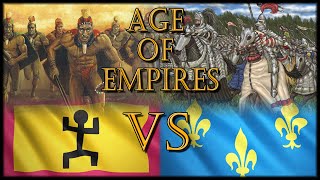 The best way to predict the future is to create it AoE IV Ranked Malians vs French [upl. by Zilevi254]