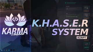 Fivem  Karma Developments KHASER System QBCoreESX [upl. by Wordoow]