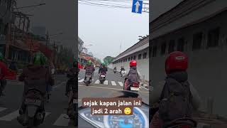 Sejak kapan jalan ini jadi 2 arah belakang PsBaru arah Bungur [upl. by Ehtylb]