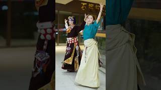 Beautiful Tibetan beauties Tibetan song and Tibetan dance🌹🌹 [upl. by Sandberg]