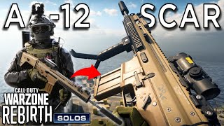 SCARH amp AA12 on quotImmersivequot Warzone Rebirth Island Solos Win PS5 Gameplay [upl. by Akemahc86]