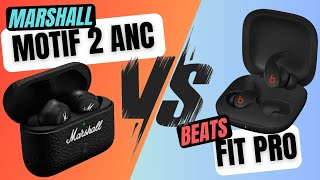 Marshall Motif 2 ANC VS Beats Fit Pro Batalla De Campeones [upl. by Htebzil]