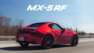 2018 Mazda MX5 Miata RF Review  The Best Looking Miata [upl. by Aynnek]