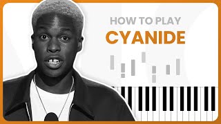 How To Play CYANIDE By Daniel Caesar On Piano  Piano Tutorial PART 1 [upl. by Arakat]