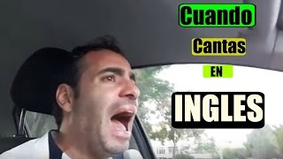 CANCION mal cantada en INGLES SPANGLISH [upl. by Anelis]