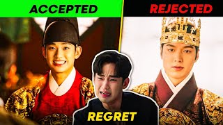 Top 7 Kdrama Role Rejected From Their Actors [upl. by Lonnard410]