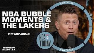 Best Moments from the 2020 NBA Bubble  Lakers struggles  The Miz talks Bronny amp more  NBA Today [upl. by Namor]