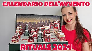 CALENDARIO DELLAVVENTO RITUALS 2024 🎄💫 [upl. by Swann]