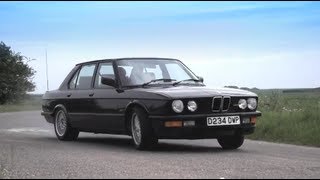 1986 BMW M5 E28 The original super 4door  CHRIS HARRIS ON CARS [upl. by Sasnak]