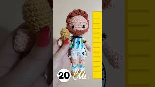 Leo Messi amigurumi [upl. by Lutim]