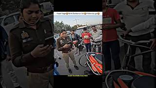 Road Ræge With Chhapri girl🤬 Police Aa gai🤬 shorts bike rider cutegirl police roadrage ktm [upl. by Katherina]