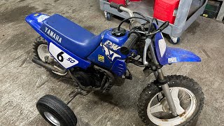 Yamaha PW50 No Start Carb Clean [upl. by Ful]