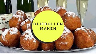 hoe maak je oliebollen [upl. by Siramay]