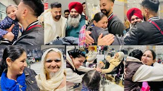 4 SAAL BAAD MILI SARI FAMILY  EMOTIONAL MOMENT  SURPRISE VISIT TO INDIA  INDER amp KIRAT [upl. by Akin]