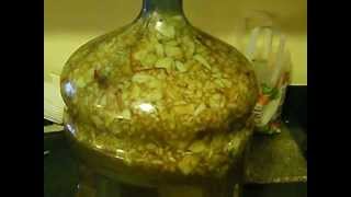 How to Make Homemade Apple Wine or Brandy or Hard Cider Moonshiners Minibatch [upl. by Nnyled]