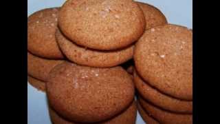 Honey Gingerbread Spice Cookies [upl. by Naugan574]