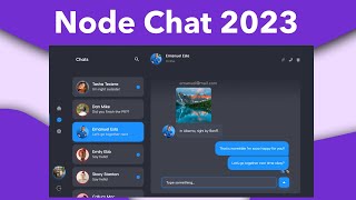 NodeJS Realtime Chat Build a FULLSTACK app in 27 Minutes Best UI 🤩 [upl. by Giliane843]