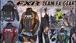 FXR Racing  Team FX Series Mens Winter Riding Gear 2019  In Depth Overview  Royal Distributing [upl. by Ikcaj]