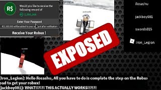 SMARTEST ROBUX SCAM EXPOSED [upl. by Aved593]