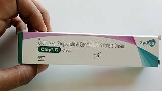 ClopG cream  Clobetasol propionate amp Gentamicin Sulphate cream [upl. by Eleirbag132]